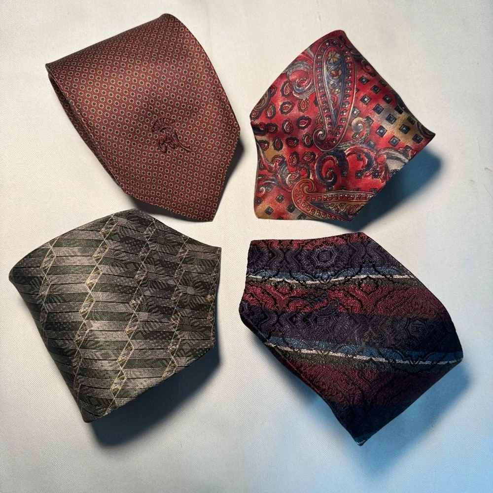 Timeless Vintage Men’s Tie Set - Countess Mara and Bill Blass